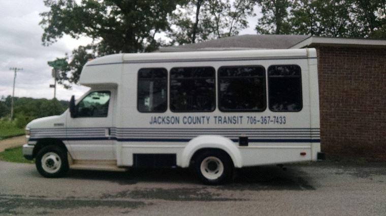 Photo image of Jackson County transit bus